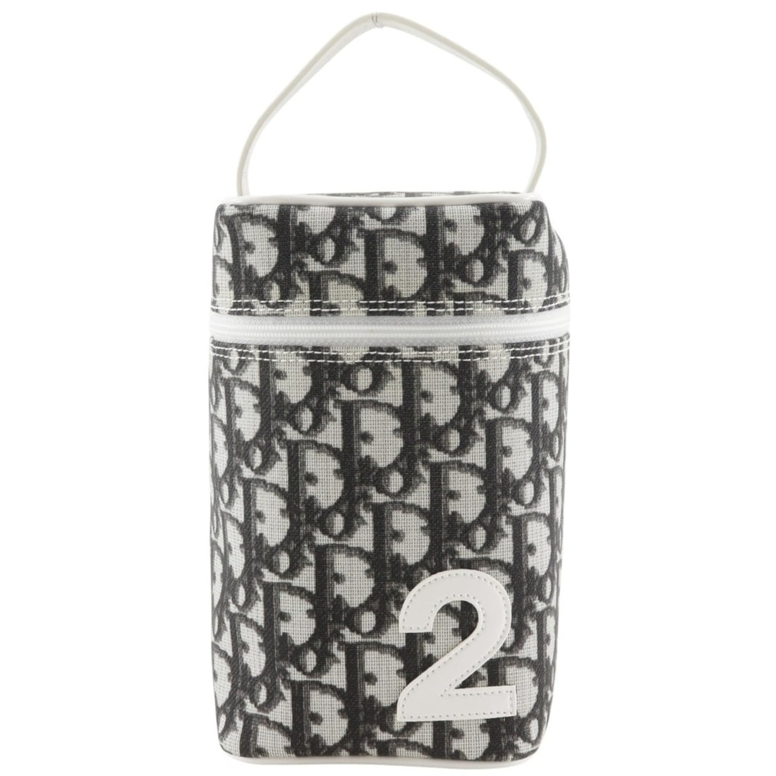 Christian Dior Dior Trotter No.2 Vanity Case, Novelty Item, Nylon Canvas, Black, Women's (1 of 20)