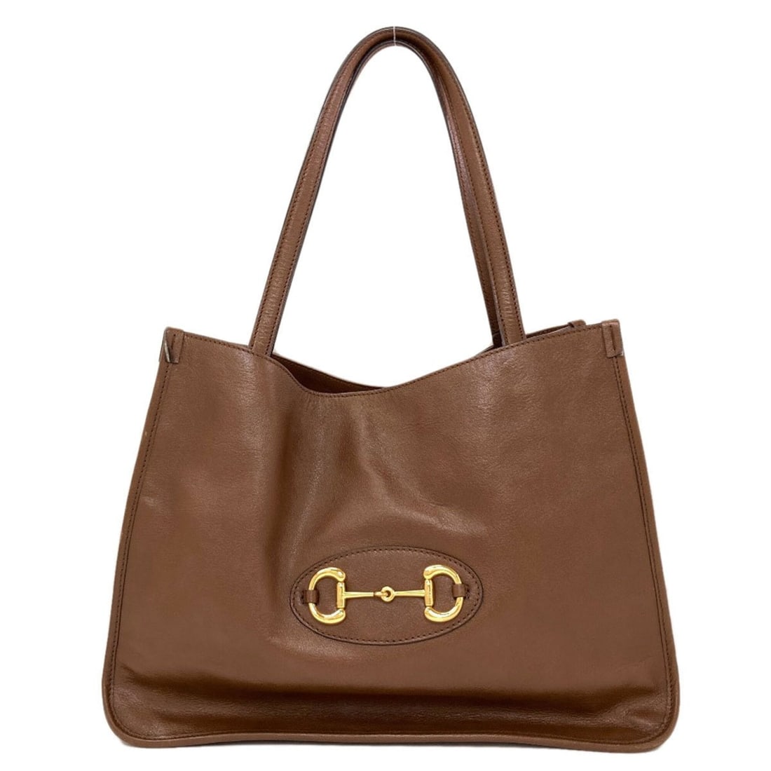 Gucci 623694 Horsebit Tote Bag, Calfskin, Women's GUCCI (1 of 20)