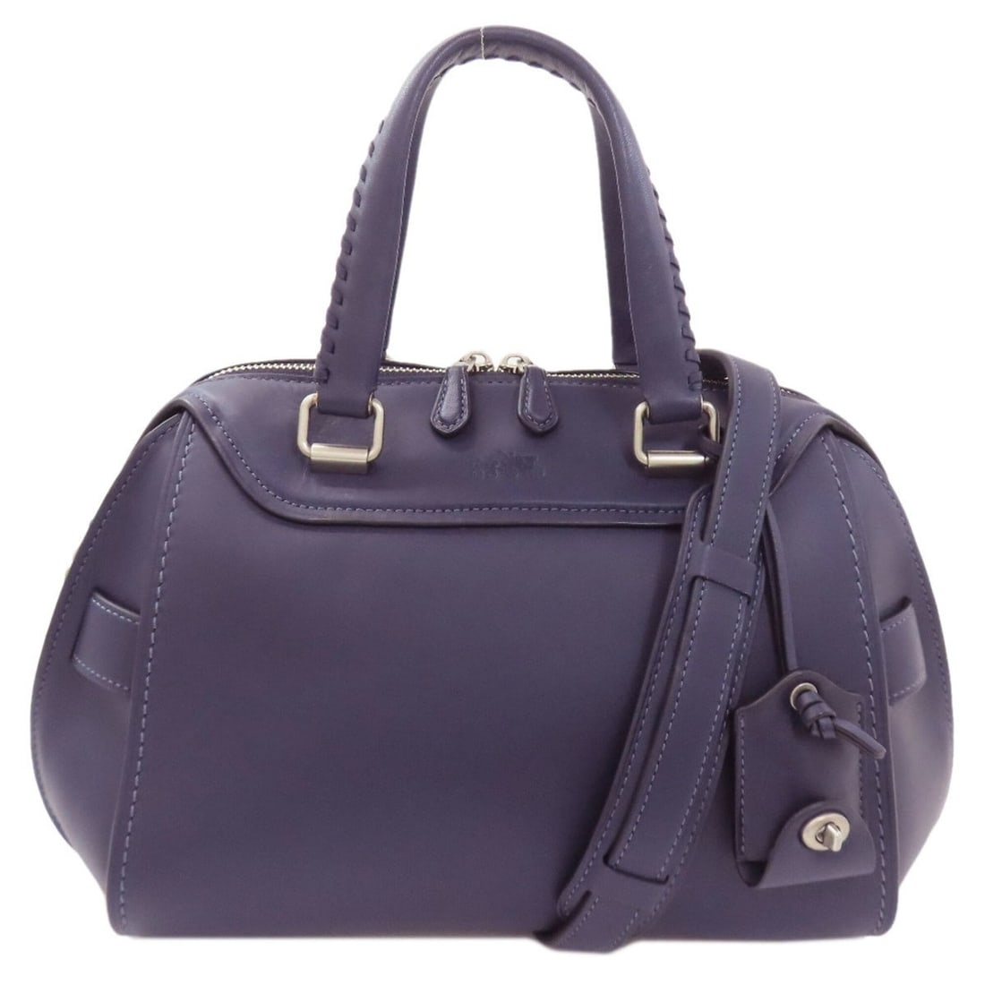 Coach 37017 Ace Satchel Carriage Pattern Handbag Calfskin Women's COACH: --- Catalog ---Category: SizeSize (HxWxD): 22cm x 34cm x 19cm / 8.66'' x 13.38'' x 7.48''Category: DesignType: HandbagColor: NavyGender: WomenMaterial: Leather Leather/Fur Type: CalfskinCategory: Gene