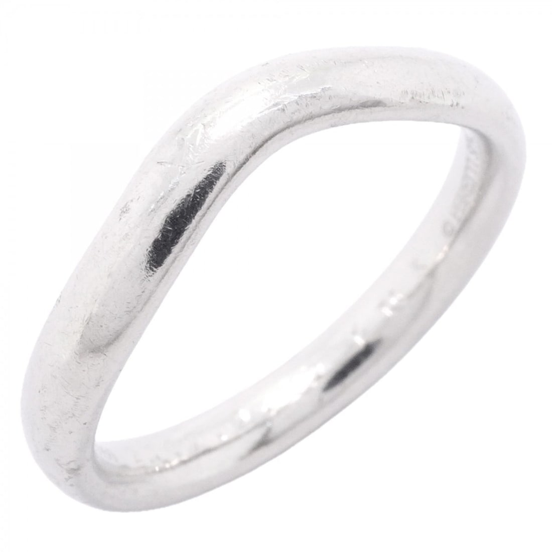 Tiffany & Co. Curved Band Ring, Pt950 Platinum, Size 12.5, Women's, P3041709: --- Catalog ---Category: SizeJP Size: 12.5US Size: 6.5Category: DesignType: Band ringGender: WomenMaterial: Platinum 950Category: GeneralBrand: Tiffany--- Item List ---Section: ConditionRanking: Rank 