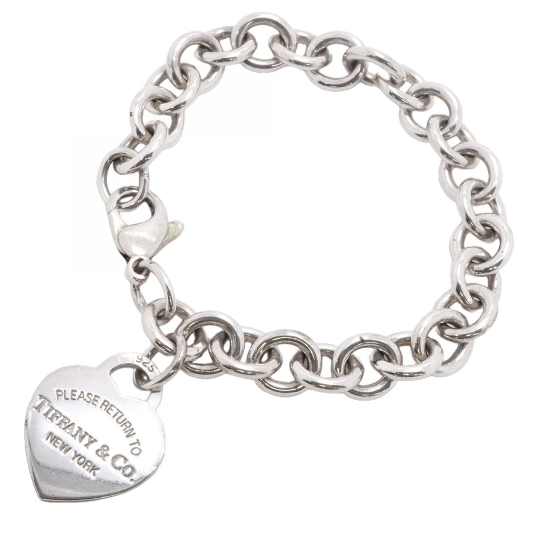 Tiffany & Co. Return to Heart Bracelet, Sterling Silver 925, Women's, P3039997: --- Catalog ---Category: SizeLength: 17cm / 6.69''Category: DesignType: Charm braceletGender: WomenMaterial: Silver 925Category: GeneralBrand: Tiffany--- Item List ---Section: ConditionRanking: Rank A