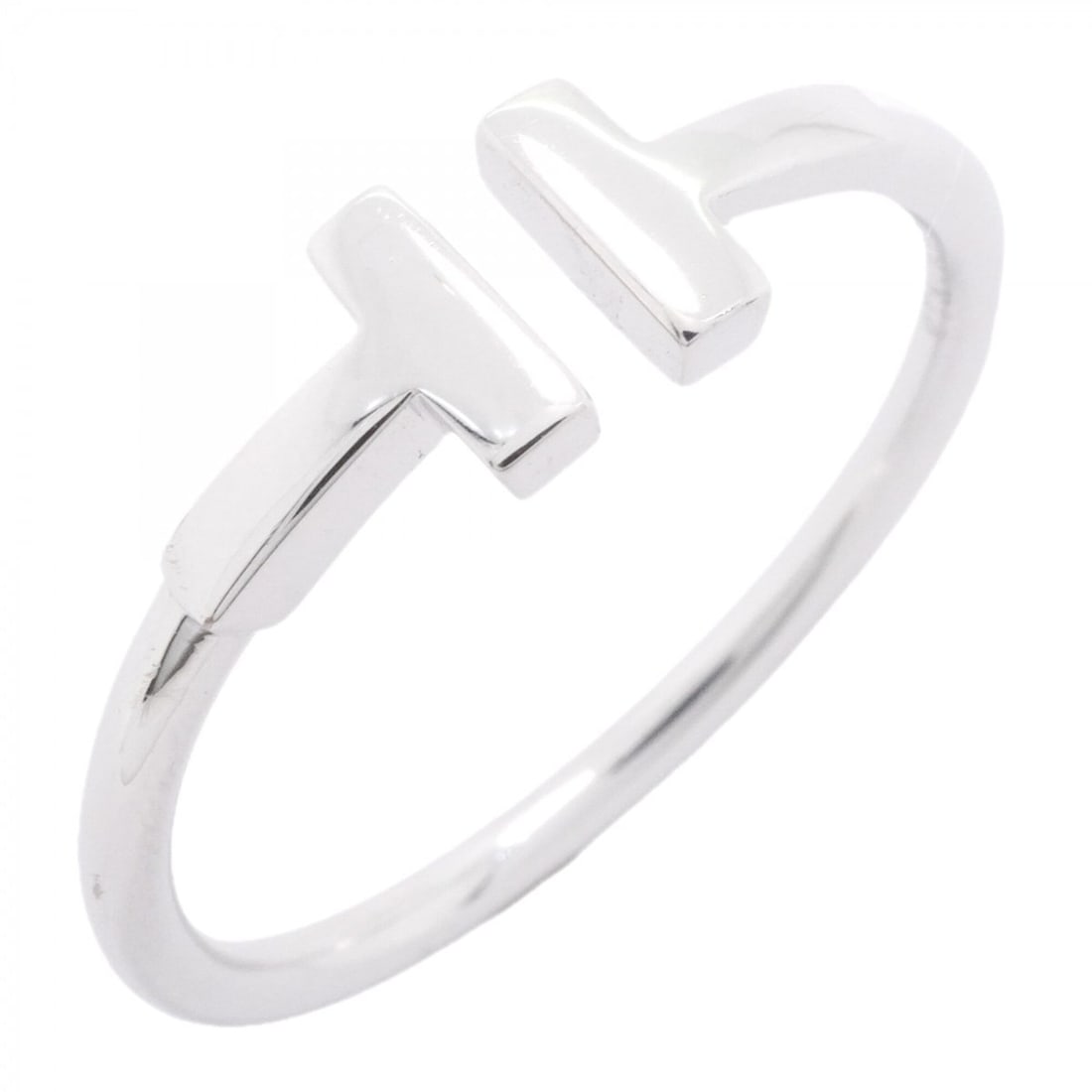 Tiffany & Co. T Wire Ring, 18K White Gold, Size 20, Men's, P3001474: --- Catalog ---Category: SizeJP Size: 20US Size: 10Category: DesignType: Band ringGender: MenMaterial: White gold (18K)Category: GeneralBrand: Tiffany--- Item List ---Section: ConditionRanking: Rank A