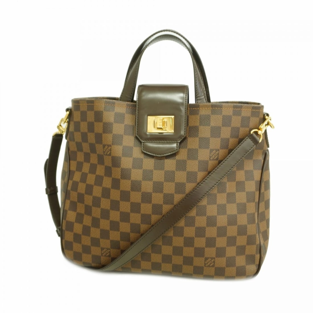 Louis Vuitton Damier Cabas Roseberry Handbag N41177 Ebene 2-way bag for women OP007462: --- Catalog ---Category: SizeSize (HxWxD): 29cm x 33cm x 14cm / 11.41'' x 12.99'' x 5.51''Category: DesignType: HandbagColor: EbeneGender: WomenCategory: GeneralMPN: N41177Brand: Louis Vuitton--- Item