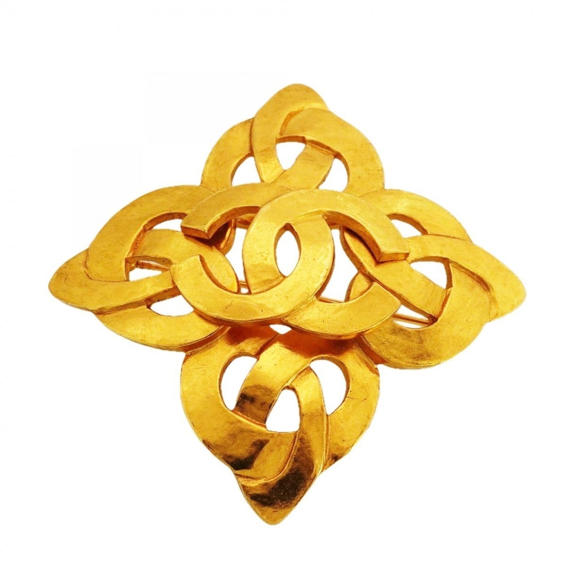Chanel Brooch, Coco Mark, GP Plated Gold, Women's: --- Catalog ---Category: SizeSize (HxWxD): 6.5cm x 6.3cm / 2.55'' x 2.48''Category: DesignType: BroochColor: GoldGender: WomenMaterial: Gold platingCategory: GeneralBrand: Chanel--- Item List ---Secti