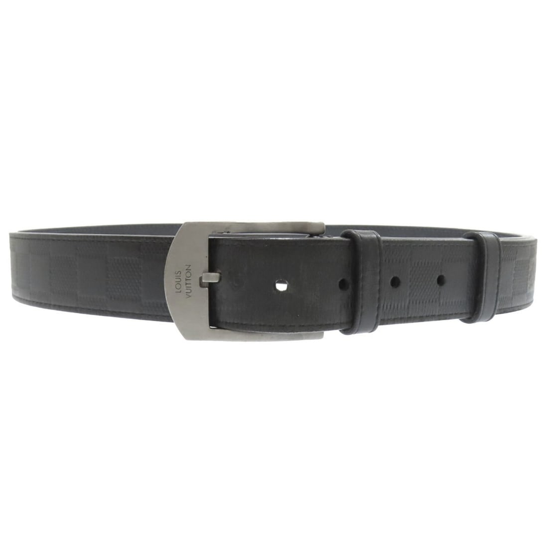 Louis Vuitton Damier Infini Belt for Men: --- Catalog ---Category: SizeWidth: 3.5cm / 1.37''Length: 83cm - 93cm / 32.67'' - 36.61''Category: DesignType: Standard beltColor: BlackGender: MenMaterial (Strap): Damier Infini Category: GeneralLine