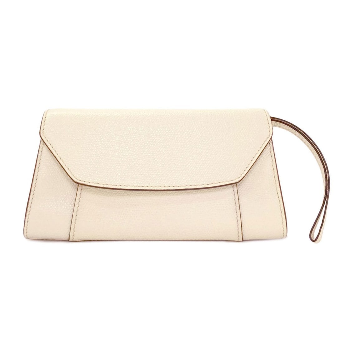 Valextra Mini Clutch Bag Calf Leather Women's: --- Catalog ---Category: SizeSize (HxWxD): 10cm x 19.5cm x 3cm / 3.93'' x 7.67'' x 1.18''Category: DesignType: Clutch bagColor: WhiteGender: WomenClosure: MagnetMaterial: Leather Inner Pocket: Open po