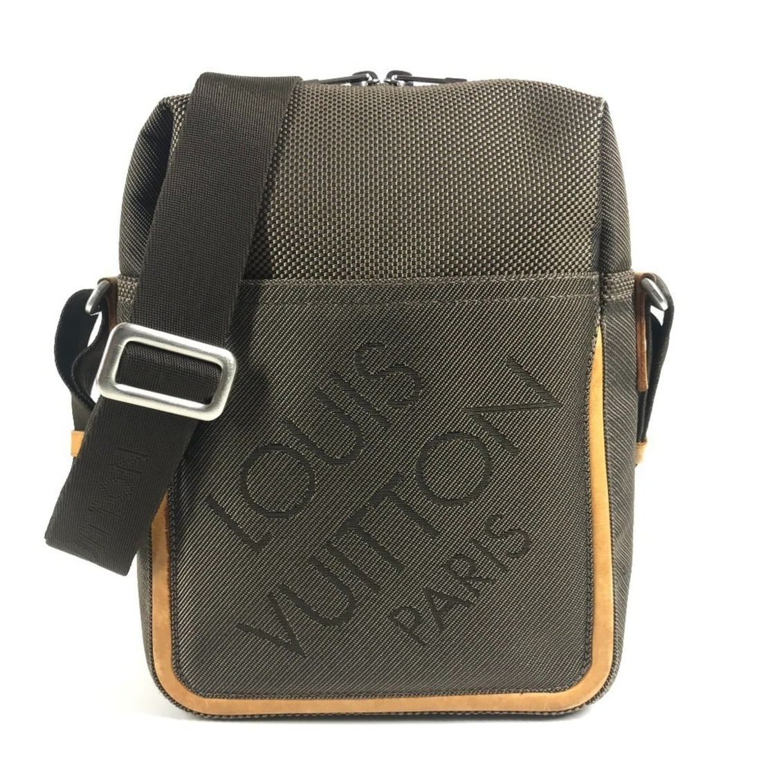 LOUIS VUITTON M93224 Damier Geant Citadin Pochette Crossbody Shoulder Bag Canvas Men's Women's Tail (1 of 18)