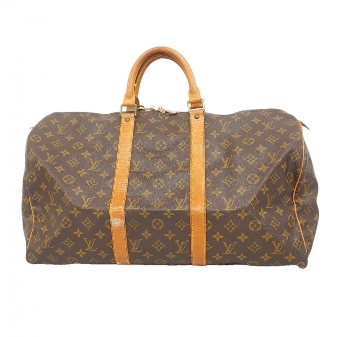 Louis Vuitton Bags - Boston Monogram Keepall 45 M41428 Brown Men's & Women's: --- Catalog ---Category: SizeSize (HxWxD): 28cm x 50cm x 22cm / 11.02'' x 19.68'' x 8.66''Category: DesignType: Boston bagColor: BrownGender: Men,WomenCategory: GeneralMPN: M41428Brand: Louis Vuitton-