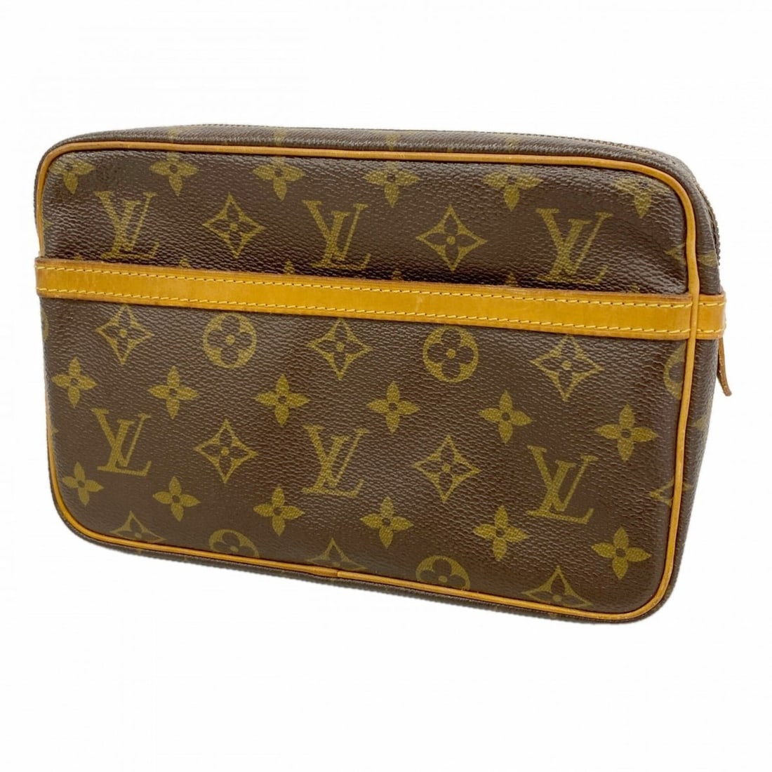 Louis Vuitton Monogram Compiegne 23 Clutch Bag M51847 Brown Women's: --- Catalog ---Category: SizeSize (HxWxD): 15cm x 23cm x 6cm / 5.9'' x 9.05'' x 2.36''Category: DesignType: Clutch bagColor: BrownGender: WomenCategory: GeneralMPN: M51847Brand: Louis Vuitton--- Item 