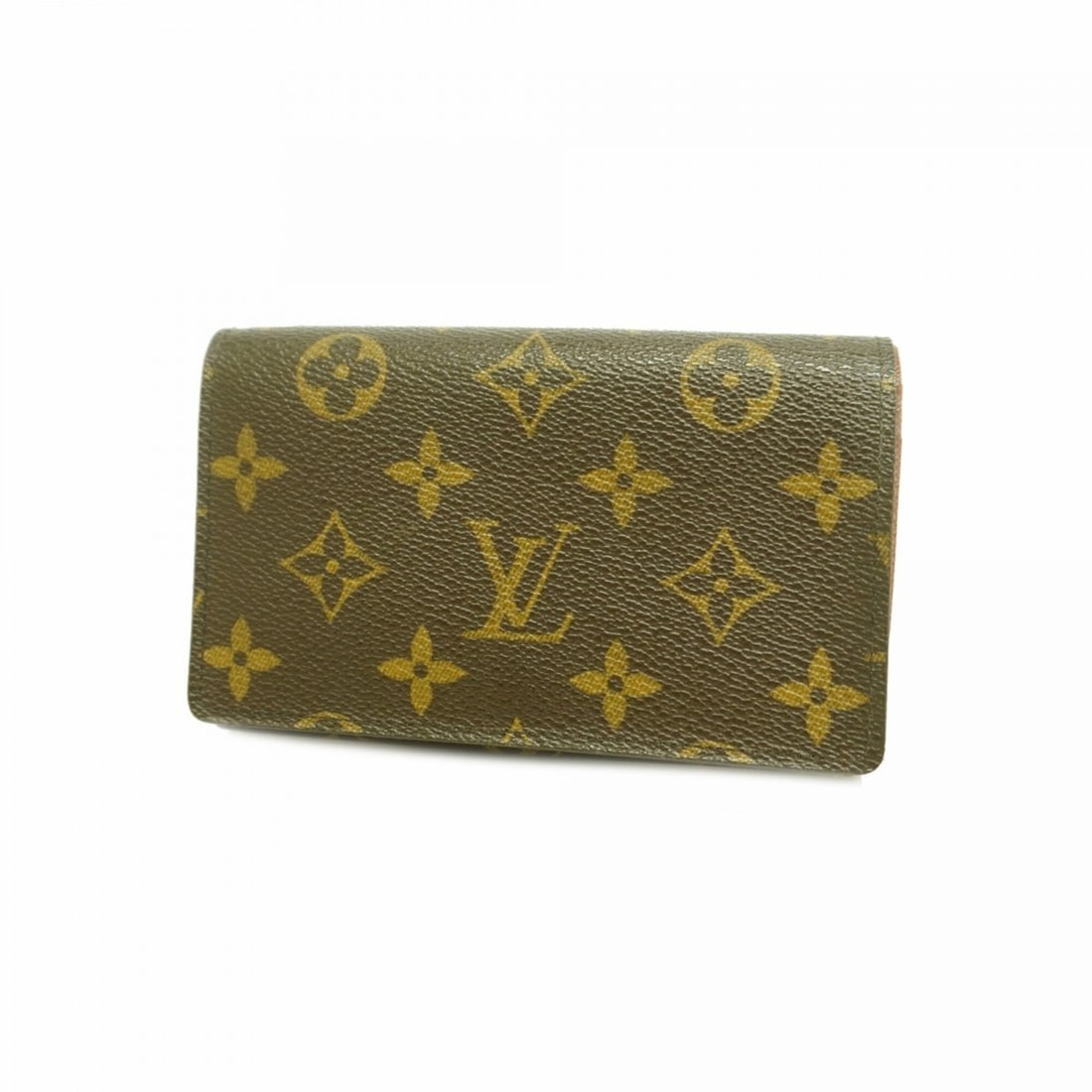 Louis Vuitton Monogram Portefeuille Trésor Wallet M61736 Brown Women's (1 of 9)