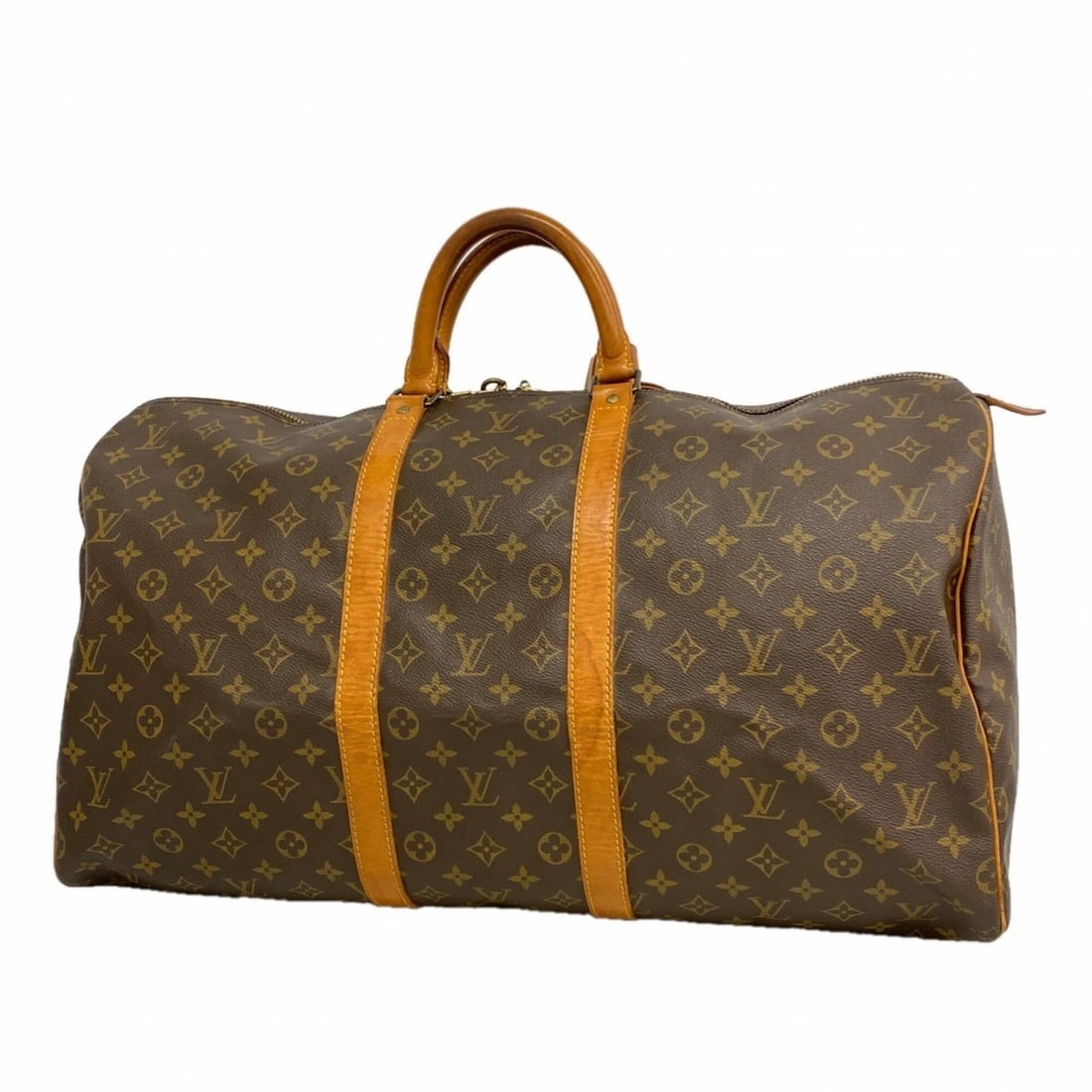 Louis Vuitton Bags - Boston Monogram Keepall 55 M41424 Brown Men's & Women's: --- Catalog ---Category: SizeSize (HxWxD): 30.5cm x 55cm x 25cm / 12'' x 21.65'' x 9.84''Category: DesignType: Boston bagColor: BrownGender: Men,WomenCategory: GeneralMPN: M41424Brand: Louis Vuitton--
