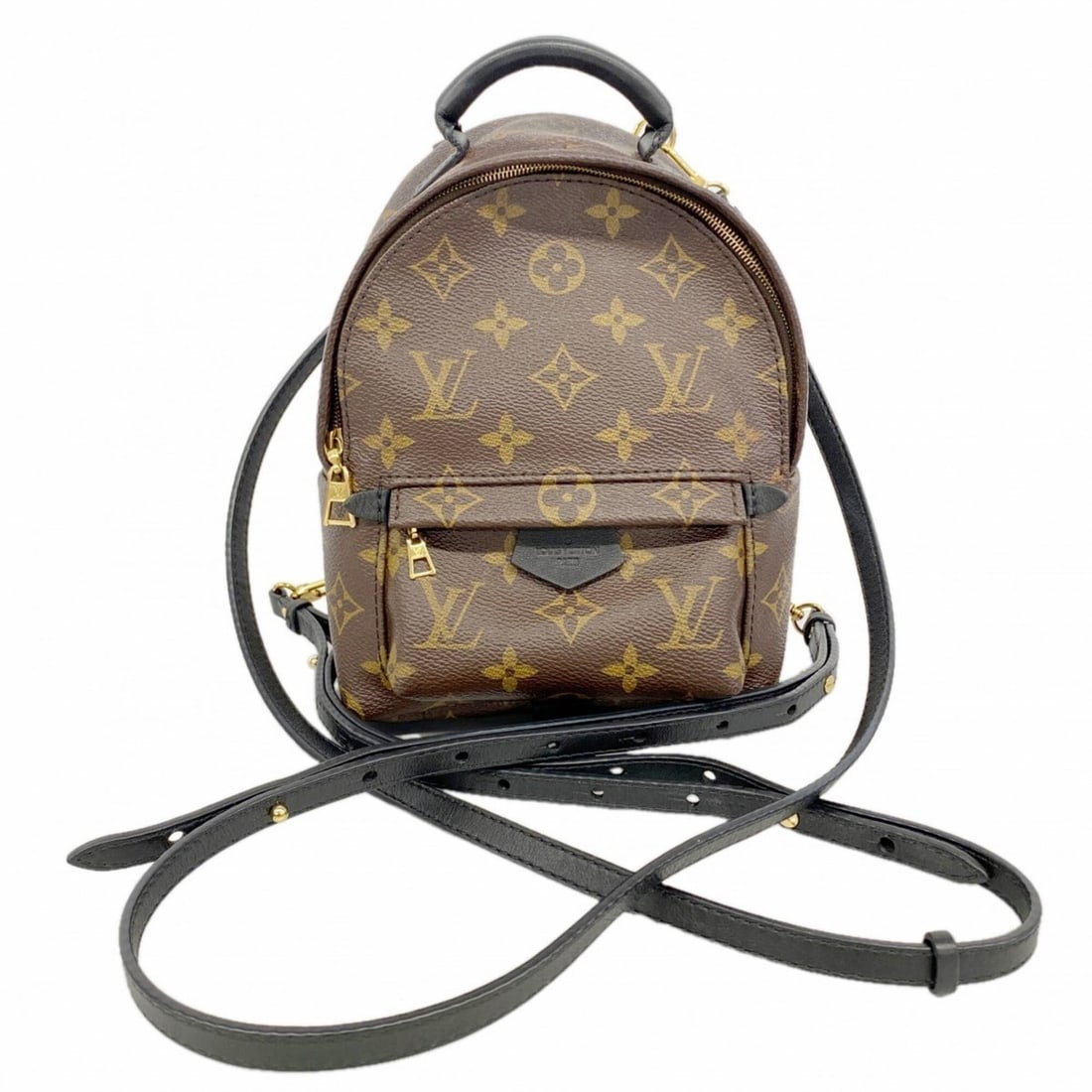 Louis Vuitton Monogram Palm Springs Backpack MINI M44873 Brown Women's: --- Catalog ---Category: SizeSize (HxWxD): 22cm x 16cm x 9cm / 8.66'' x 6.29'' x 3.54''Category: DesignType: BackpackColor: BrownGender: WomenCategory: GeneralMPN: M44873Brand: Louis Vuitton--- Item L