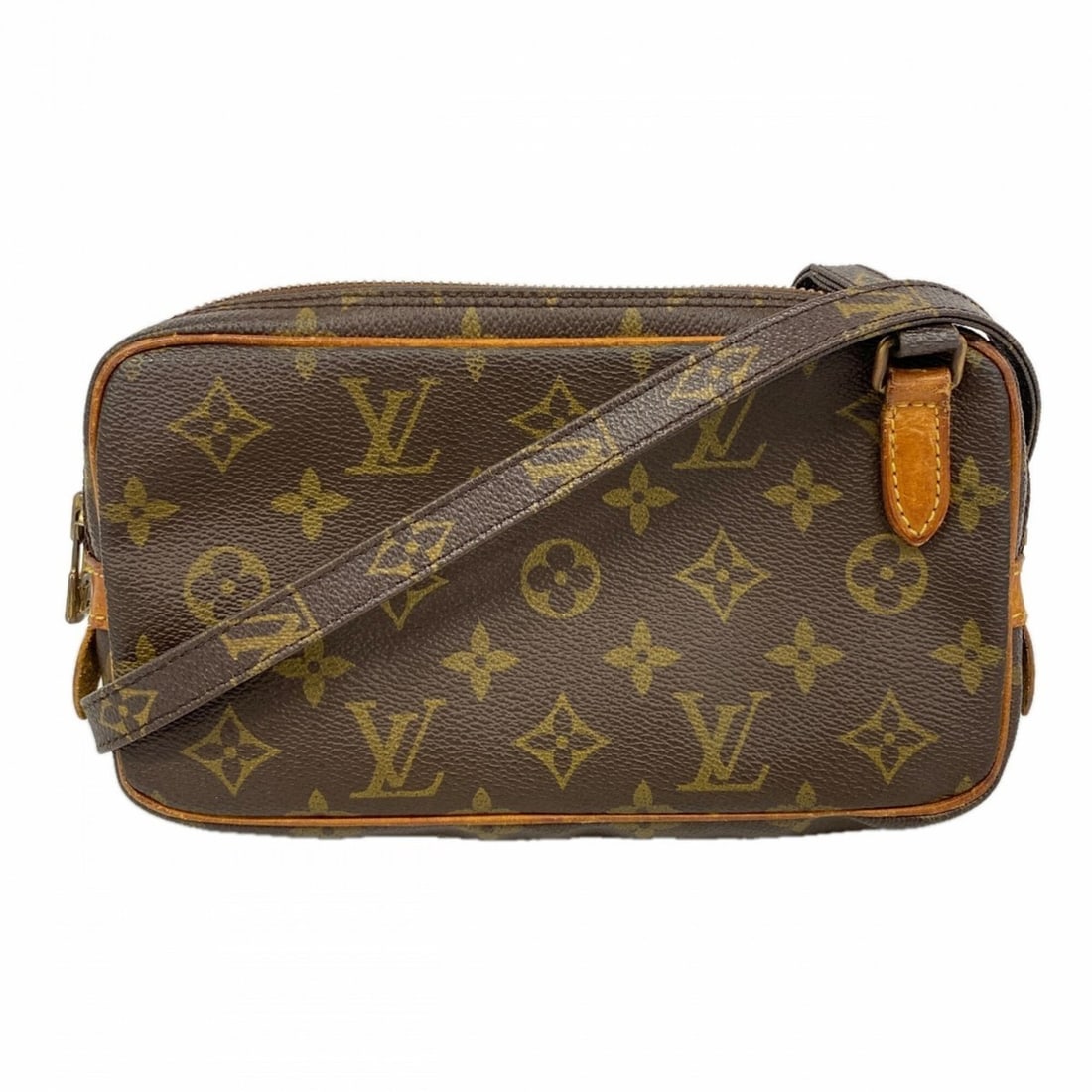 Louis Vuitton Monogram Pochette Marly Bandoulière Shoulder Bag M51828 Brown Women's (1 of 11)