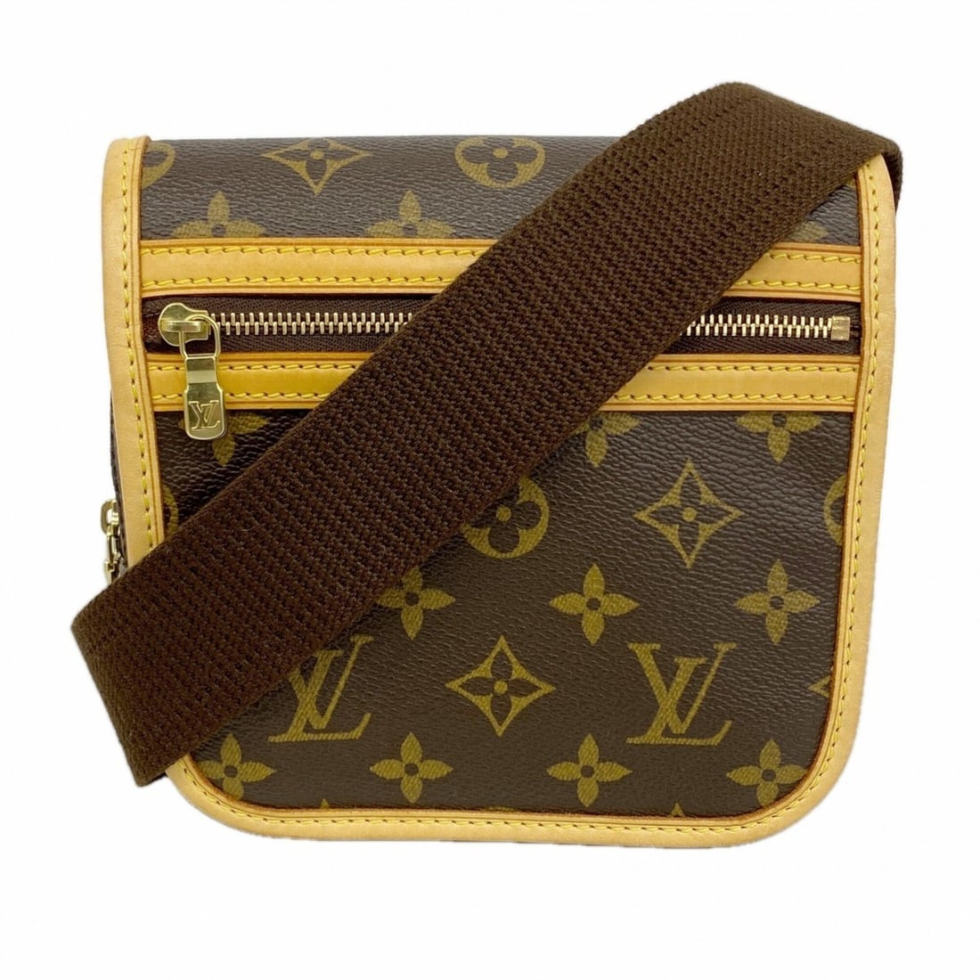 Louis Vuitton Monogram Bumbag Bosphore M40108 Brown Men's Bag/Waist Bag: --- Catalog ---Category: SizeSize (HxWxD): 17cm x 15cm x 4cm / 6.69'' x 5.9'' x 1.57''Category: DesignType: Fanny packColor: BrownGender: MenCategory: GeneralMPN: M40108Brand: Louis Vuitton--- Item Li