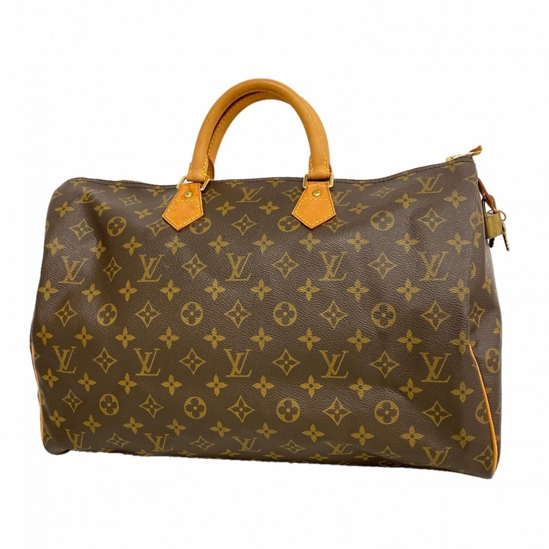 Louis Vuitton Monogram Speedy 40 Handbag M41106 Brown Women's (1 of 12)