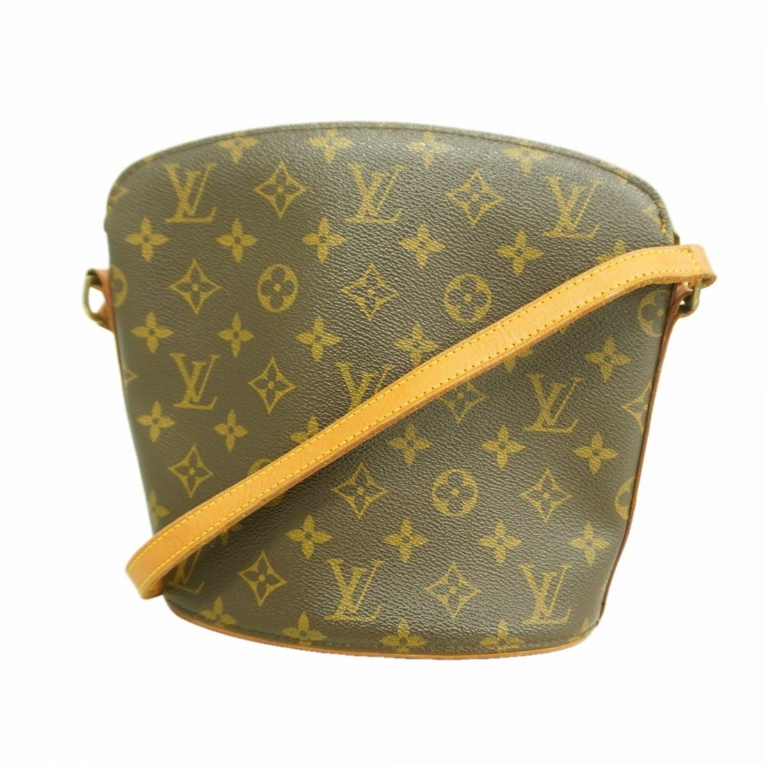 Louis Vuitton Monogram Druot Shoulder Bag M51290 Brown Women's: --- Catalog ---Category: SizeSize (HxWxD): 22cm x 20cm x 10.5cm / 8.66'' x 7.87'' x 4.13''Category: DesignType: Shoulder bagColor: BrownGender: WomenCategory: GeneralMPN: M51290Brand: Louis Vuitton---