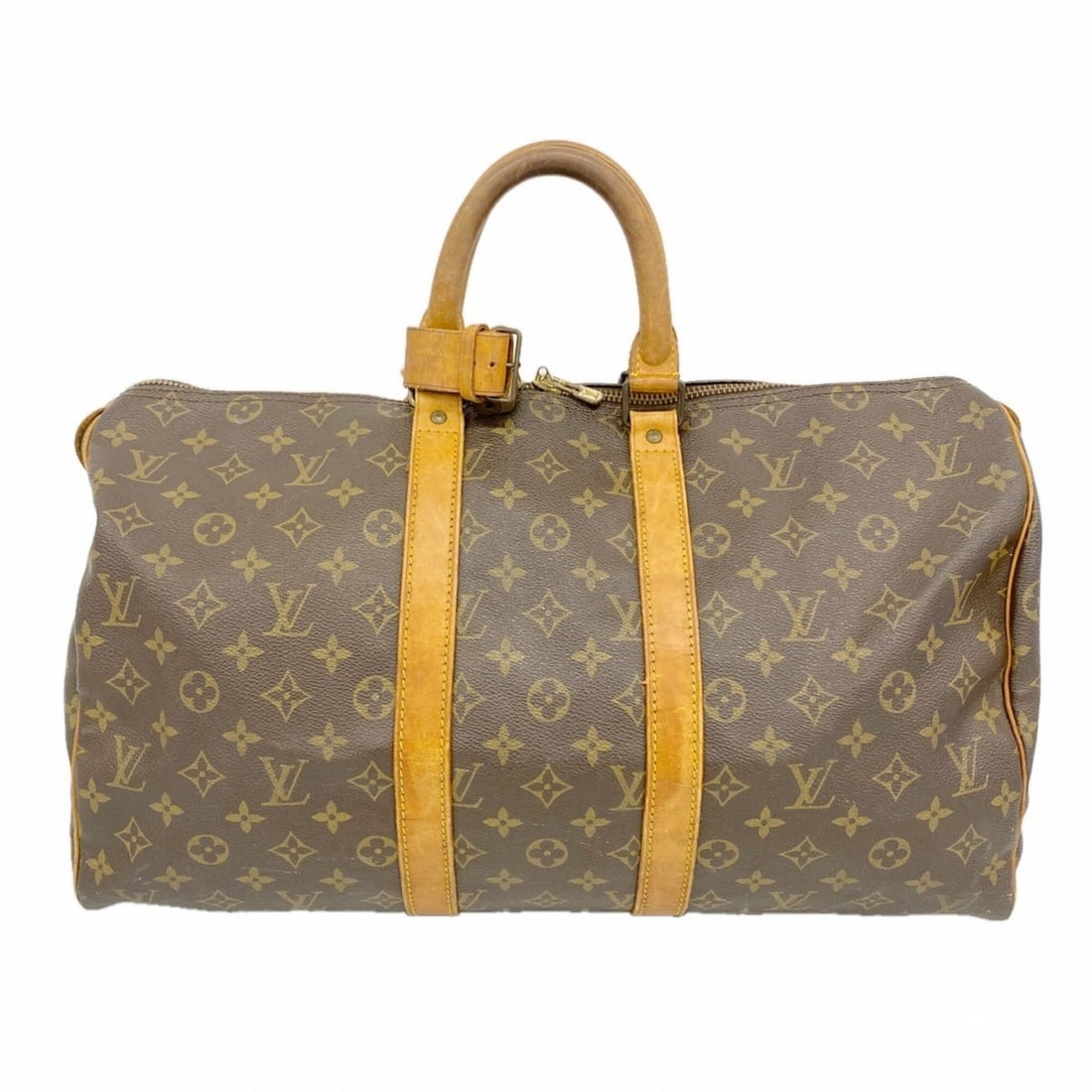 Louis Vuitton Bags - Boston Monogram Keepall 45 M41428 Brown Men's & Women's: --- Catalog ---Category: SizeSize (HxWxD): 26cm x 46.5cm x 20cm / 10.23'' x 18.3'' x 7.87''Category: DesignType: Boston bagColor: BrownGender: Men,WomenCategory: GeneralMPN: M41428Brand: Louis Vuitton