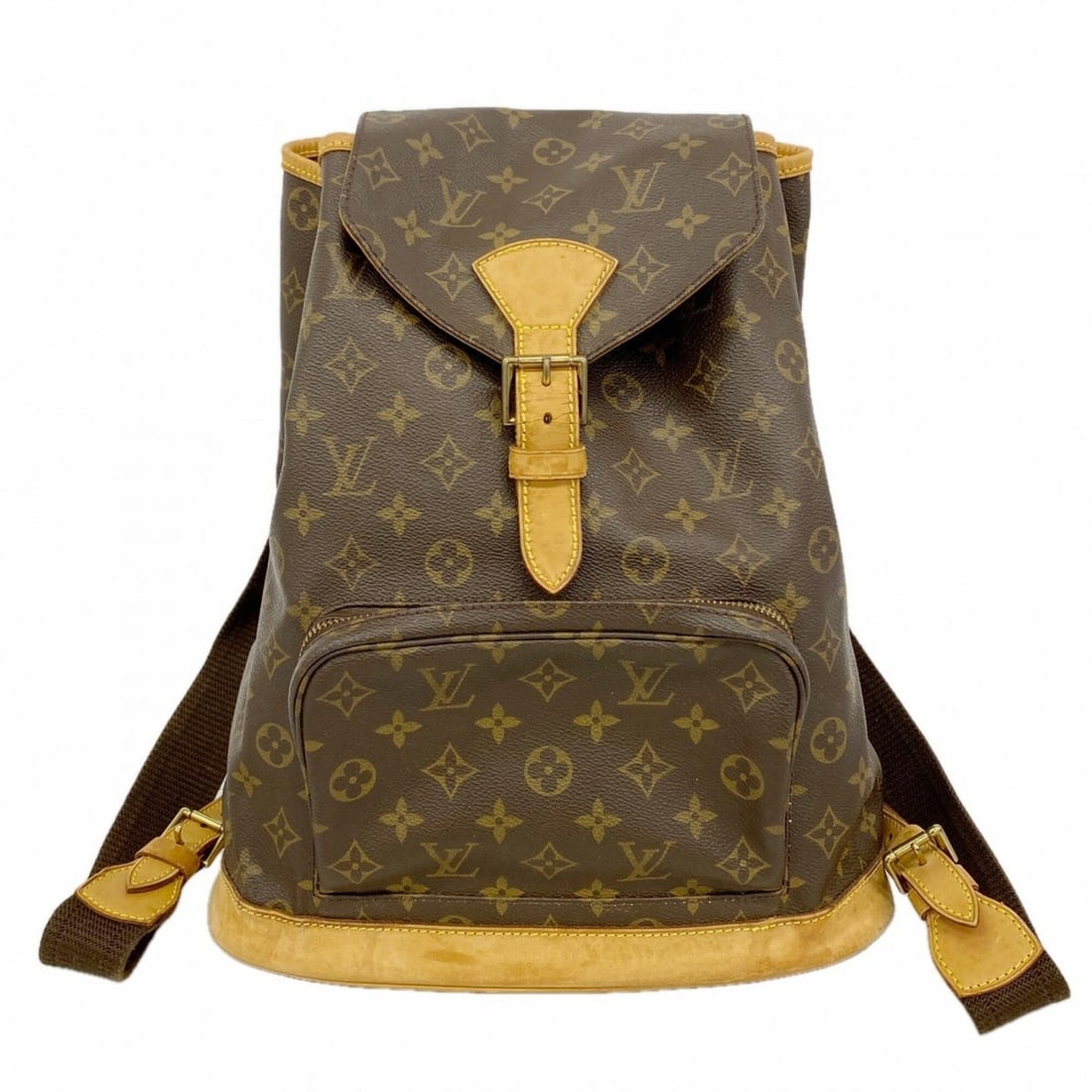 Louis Vuitton Monogram Montsouris GM Backpack/Daypack M51135 Brown (Women's) (1 of 10)