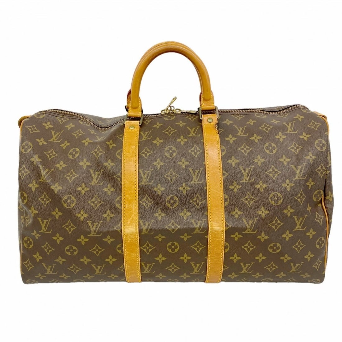 Louis Vuitton Bags - Boston Monogram Keepall 50 M41426 Brown Men's & Women's: --- Catalog ---Category: SizeSize (HxWxD): 28.5cm x 5cm x 22cm / 11.22'' x 1.96'' x 8.66''Category: DesignType: Boston bagColor: BrownGender: Men,WomenCategory: GeneralMPN: M41426Brand: Louis Vuitton-