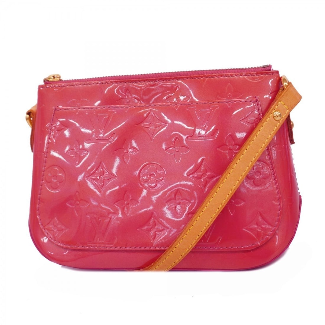 Louis Vuitton Vernis Minna Street Shoulder Bag M9146F Framboise (Women's): --- Catalog ---Category: SizeSize (HxWxD): 15cm x 19cm x 7.5cm / 5.9'' x 7.48'' x 2.95''Category: DesignType: Shoulder bagColor: FramboiseGender: WomenCategory: GeneralMPN: M9146FBrand: Louis Vuitton-