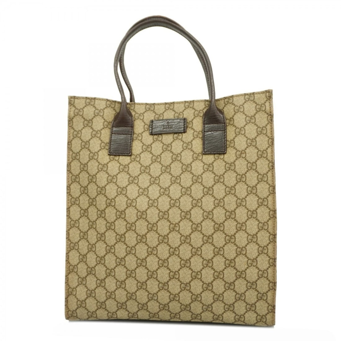 Gucci GG Supreme Tote Bag 91249 Brown Women's: --- Catalog ---Category: SizeSize (HxWxD): 33cm x 30cm x 11cm / 12.99'' x 11.81'' x 4.33''Category: DesignType: Tote bagColor: BrownGender: WomenMaterial: PVC Hardware Color: SilverCategory: GeneralMP