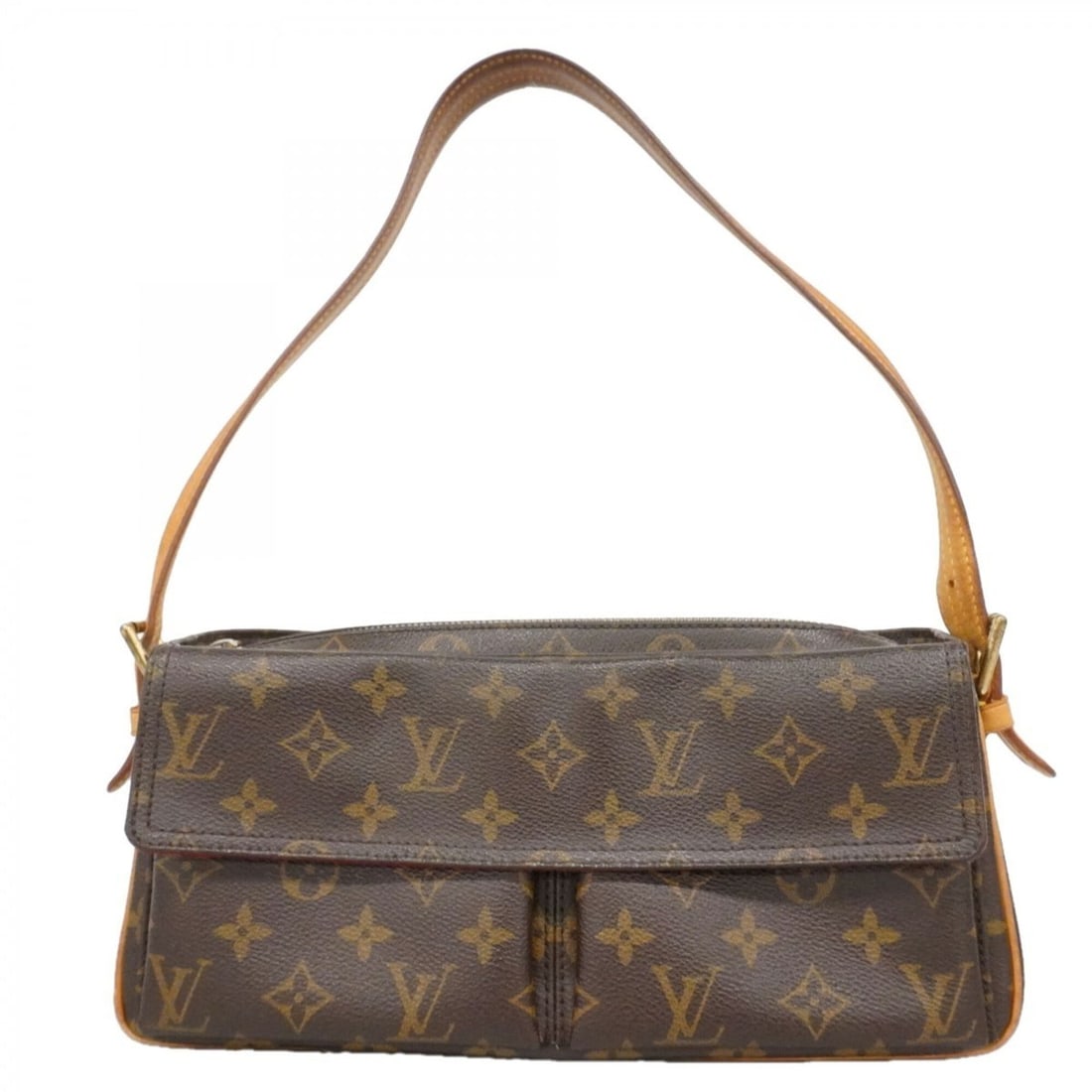 Louis Vuitton Monogram Vivacite MM Shoulder Bag M51164 Brown Women's: --- Catalog ---Category: SizeSize (HxWxD): 15cm x 30cm x 9.4cm / 5.9'' x 11.81'' x 3.7''Category: DesignType: Shoulder bagColor: BrownGender: WomenCategory: GeneralMPN: M51164Brand: Louis Vuitton--- I