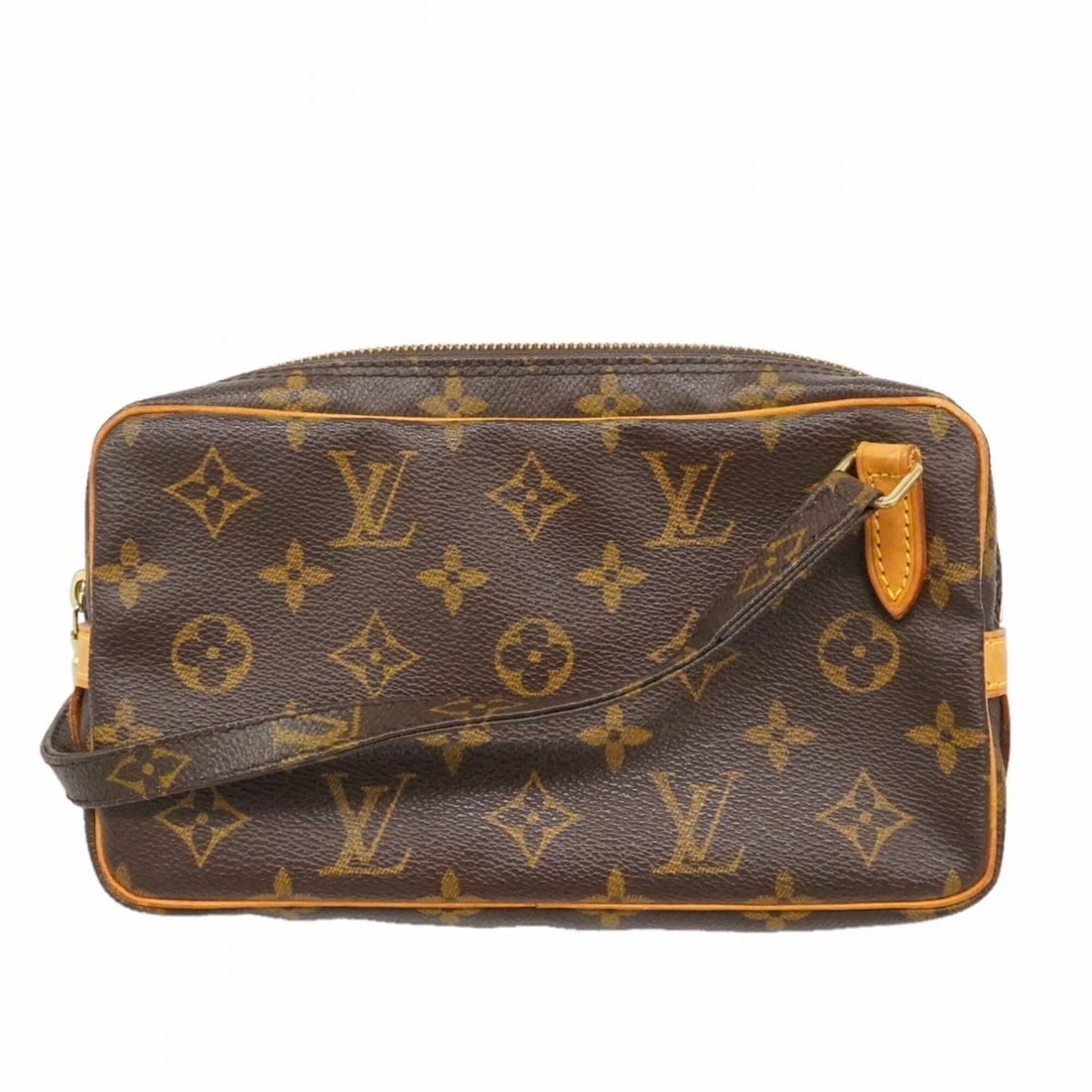Louis Vuitton Monogram Pochette Marly Bandoulière Shoulder Bag M51828 Brown Women's (1 of 13)