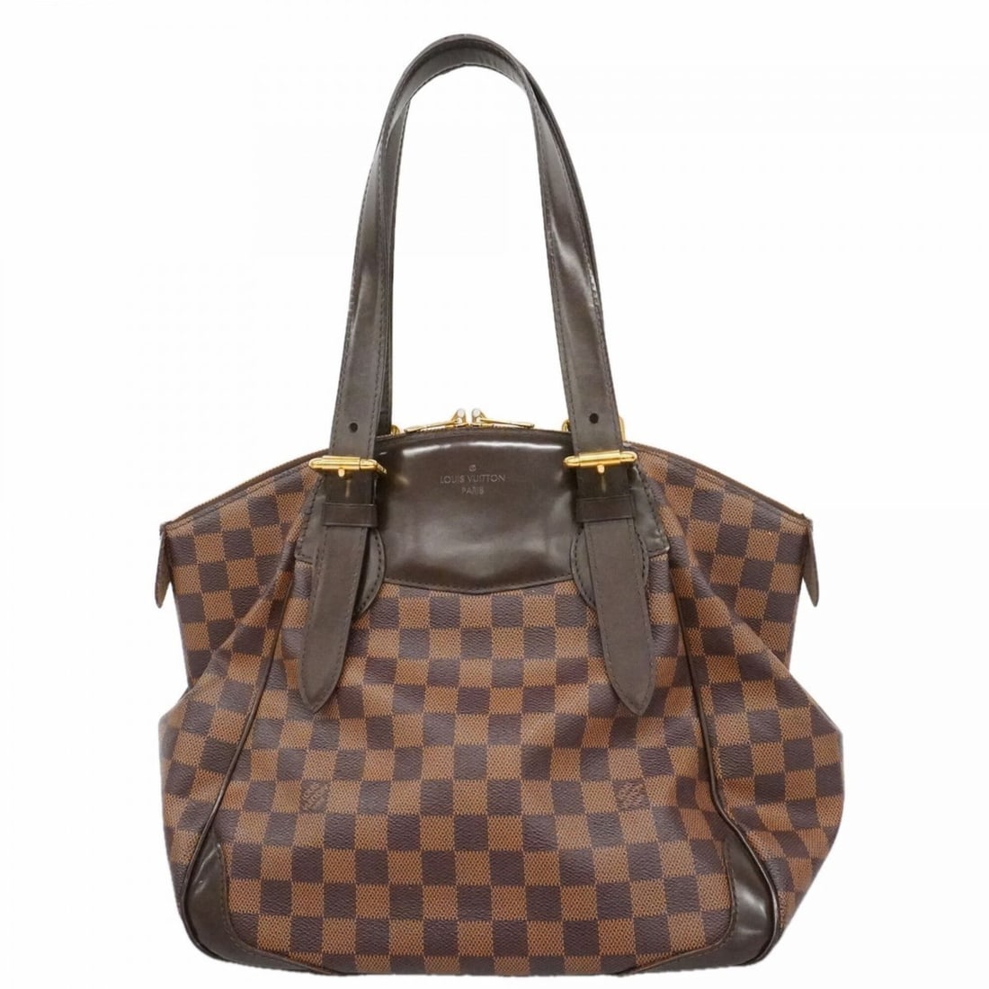 Louis Vuitton Damier Verona MM Handbag N41118 Ebene Women's (1 of 14)