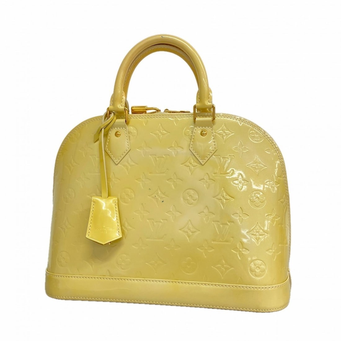 Louis Vuitton Alma PM Vernis Handbag M91445 Bronze Corail (Women's): --- Catalog ---Category: SizeSize (HxWxD): 23.5cm x 31cm x 15cm / 9.25'' x 12.2'' x 5.9''Category: DesignType: HandbagColor: Blanc corailGender: WomenCategory: GeneralMPN: M91445Brand: Louis Vuitton--