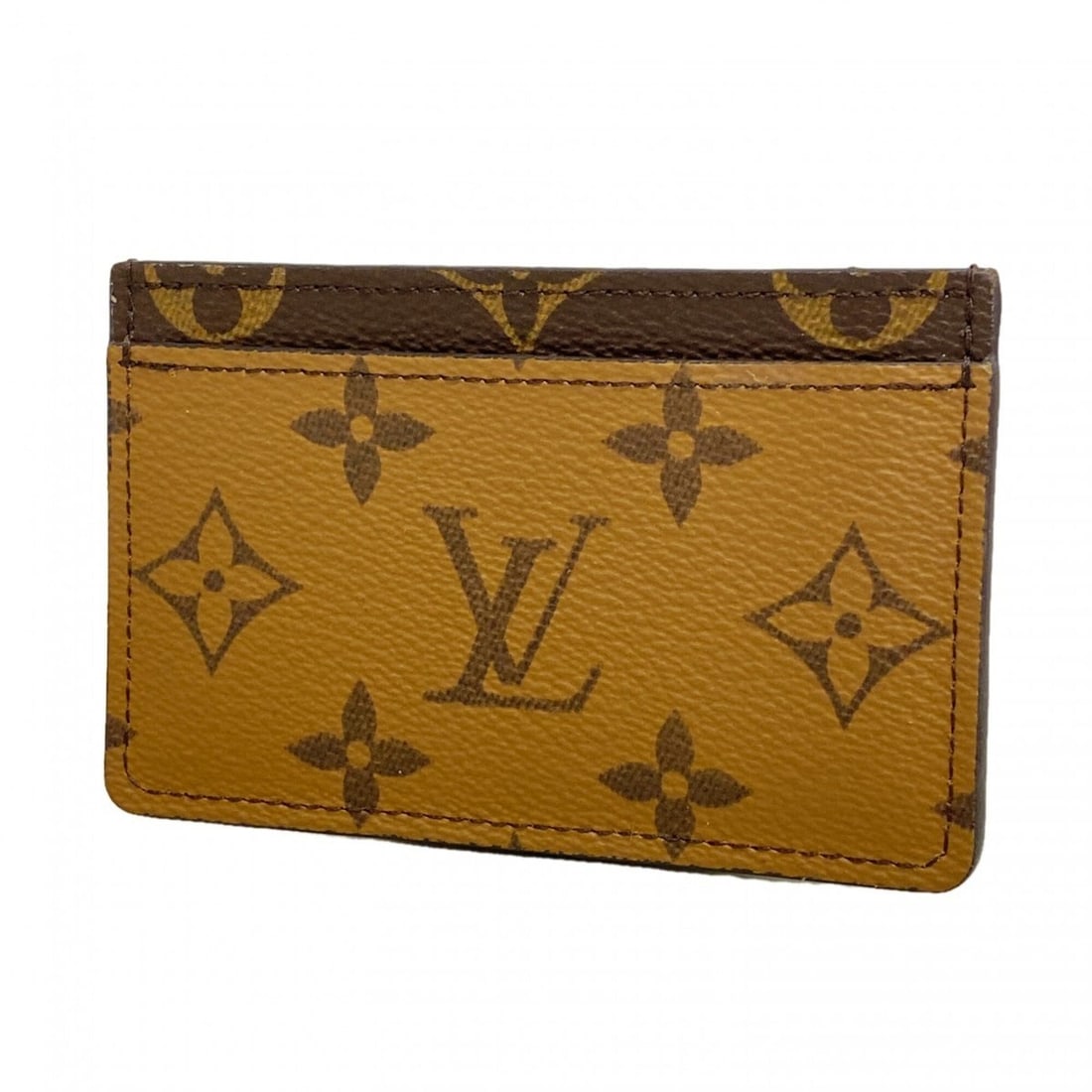 Louis Vuitton Business Card Holder/Card Case, Monogram Reverse Portecarte Simple M69161 Brown,: --- Catalog ---Category: DesignType: Card caseColor: BrownGender: WomenCategory: GeneralMPN: M69161Brand: Louis VuittonCategory: Physical PropertiesSize (HxWxD): 7cm x 11cm x 5mm / 2.75'' x 4.33'' x 0