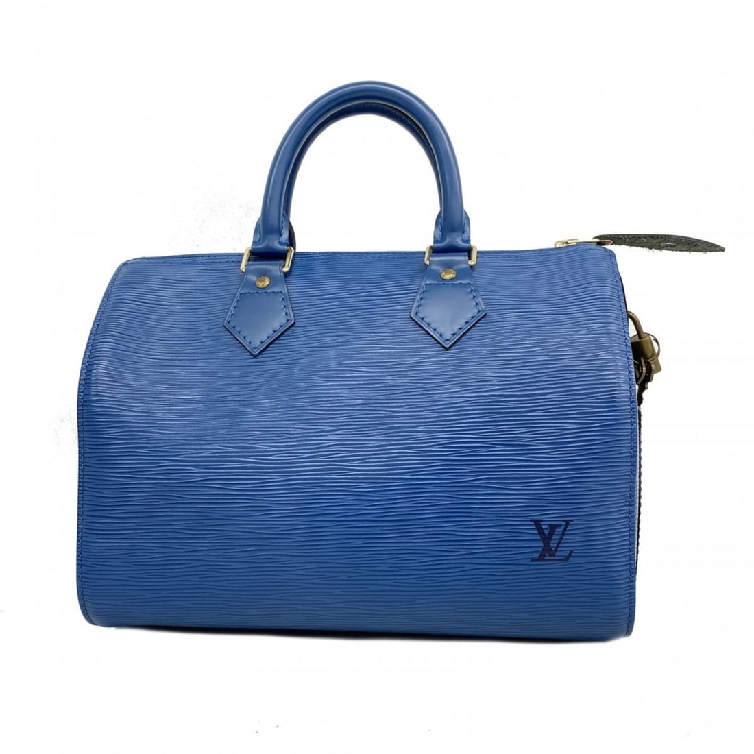 Louis Vuitton Epi Speedy 25 Handbag M43015 Toledo Blue Women's (1 of 9)