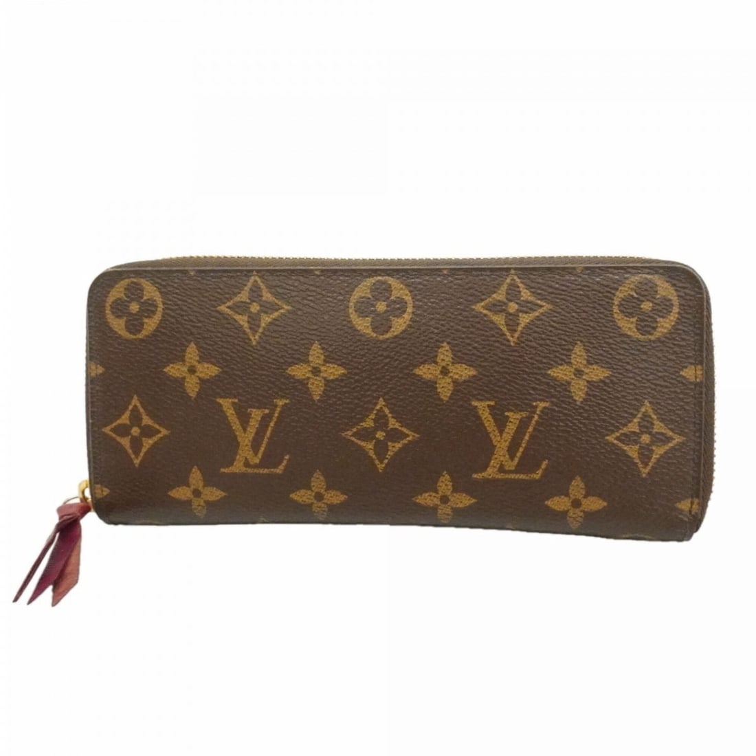 Louis Vuitton Monogram Portefeuille Clemence Long Wallet M60742 Brown Fuchsia Women's: --- Catalog ---Category: SizeSize (HxWxD): 9cm x 19cm x 2cm / 3.54'' x 7.48'' x 0.78''Category: DesignType: Long wallet (bi-fold)Color: Brown, FuchsiaGender: WomenCategory: GeneralMPN: M60742Brand: Lo