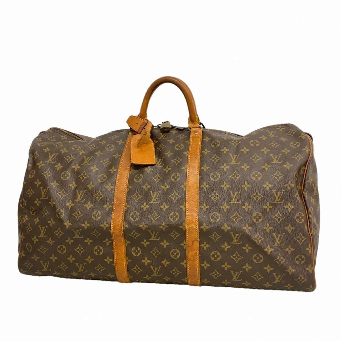 Louis Vuitton Bags - Boston Monogram Keepall 60 M41422 Brown Men's & Women's: --- Catalog ---Category: SizeSize (HxWxD): 33cm x 60cm x 27cm / 12.99'' x 23.62'' x 10.62''Category: DesignType: Boston bagColor: BrownGender: Men,WomenCategory: GeneralMPN: M41422Brand: Louis Vuitton