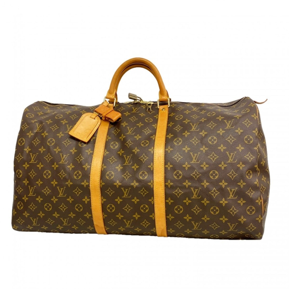 Louis Vuitton Bags - Boston Monogram Keepall 60 M41422 Brown Men's & Women's: --- Catalog ---Category: SizeSize (HxWxD): 33cm x 60cm x 27cm / 12.99'' x 23.62'' x 10.62''Category: DesignType: Boston bagColor: BrownGender: Men,WomenCategory: GeneralMPN: M41422Brand: Louis Vuitton