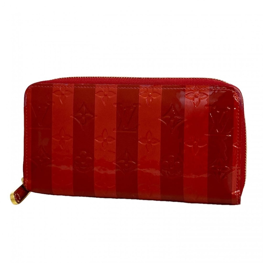 Louis Vuitton Vernis Rayures Zippy Wallet M91718 Pomme d'Amour Women's Long: --- Catalog ---Category: SizeSize (HxWxD): 10.5cm x 19.5cm x 2.5cm / 4.13'' x 7.67'' x 0.98''Category: DesignType: Long wallet (bi-fold)Color: Red colorGender: WomenCategory: GeneralMPN: M91718Brand: 