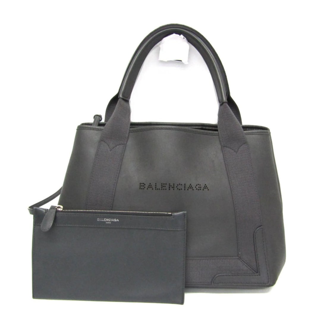 Balenciaga Navy Cabas S 339933 Men,Women Leather Tote Bag Gray: --- Catalog ---Category: SizeHandle Drop: 15.50cm / 6.10''Size (HxWxD): 23cm x 29cm x 18cm / 9.05'' x 11.41'' x 7.08''Handle Length: 40cm / 15.74''Category: DesignType: Tote bagColor: GrayGender: Men,