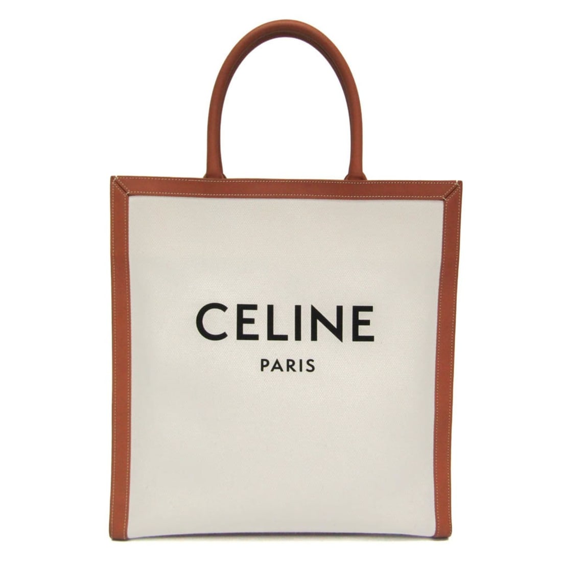 Celine Vertical Cabas Large Women's Leather,Canvas Shoulder Bag,Tote Bag Light Brown,Off-white: --- Catalog ---Category: SizeHandle Drop: 15.00cm / 5.91''Size (HxWxD): 39cm x 36cm x 8.5cm / 15.35'' x 14.17'' x 3.34''Handle Length: 40cm / 15.74''Category: DesignType: Shoulder bag, Tote bagColor: 