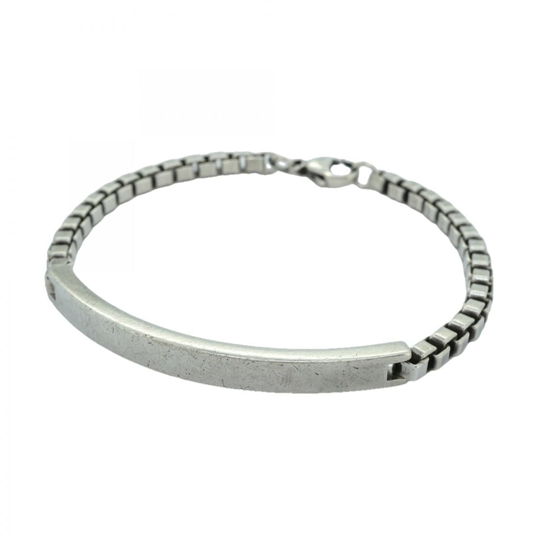 Tiffany & Co. Venetian Link Bracelet, Sterling Silver 925, for Men and Women: --- Catalog ---Category: SizeLength: 18.5cm / 7.28''Category: DesignType: Charm braceletGender: Men,WomenMaterial: Silver 925Category: GeneralBrand: Tiffany--- Item List ---Section: ConditionRanking: 