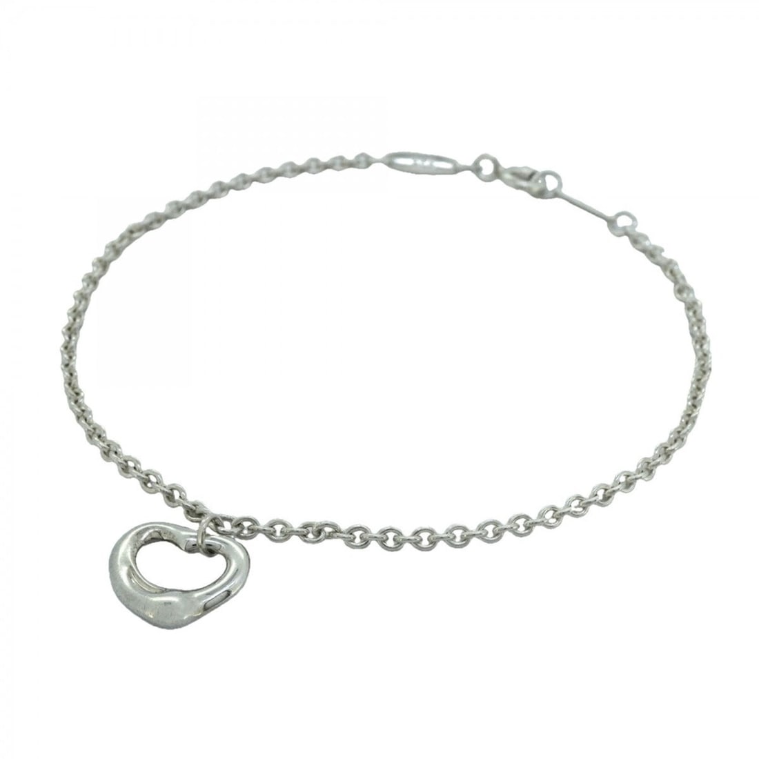 Tiffany & Co. Heart Bracelet, Sterling Silver 925, Women's: --- Catalog ---Category: SizeLength: 18cm / 7.08''Category: DesignType: Charm braceletGender: WomenMaterial: Silver 925Category: GeneralBrand: Tiffany--- Item List ---Section: ConditionRanking: Rank A