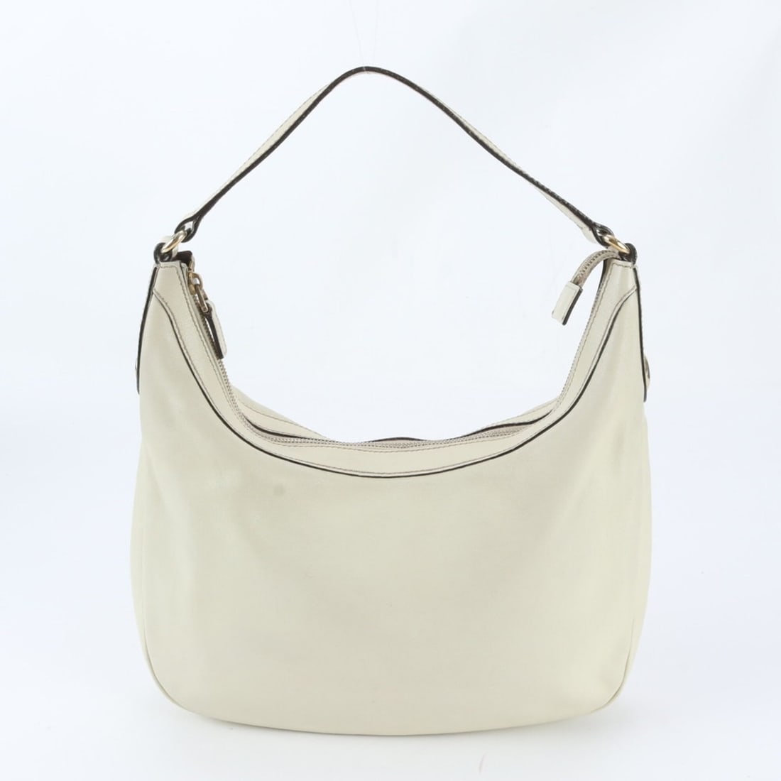 Gucci Hobo 153010 Leather One-Shoulder Bag, Shoulder Handbag, Brand, Women's: --- Catalog ---Category: SizeSize (HxWxD): 28cm x 30cm x 6cm / 11.02'' x 11.81'' x 2.36''Strap Length: 35cm / 13.77''Category: DesignType: Handbag, Shoulder bagColor: BeigeGender: WomenMaterial: Leath