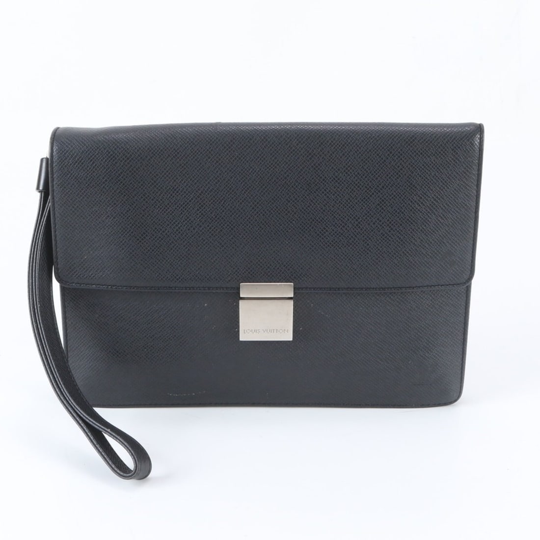 Louis Vuitton Taiga Selenga M30782 Leather Second Bag Clutch Handbag Pouch for Men: --- Catalog ---Category: SizeSize (HxWxD): 19cm x 25cm x 5cm / 7.48'' x 9.84'' x 1.96''Category: DesignType: Handbag, PouchColor: ArdoiseGender: MenMaterial: Taiga leather Category: GeneralMPN: M30782