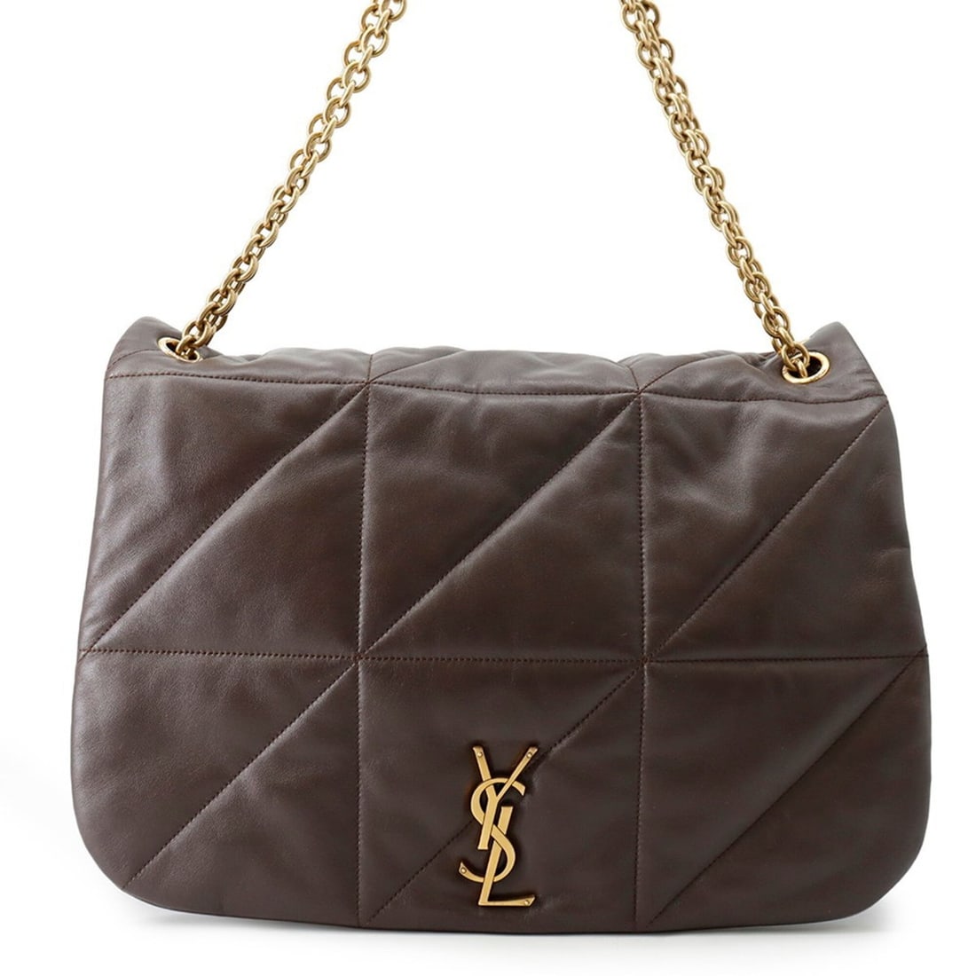 Yves Saint Laurent Saint Laurent Paris Jamie 4.3 Chain Shoulder Bag, Lambskin, 742431, SAINT LAURENT: --- Catalog ---Category: SizeSize (HxWxD): 28.5cm x 40cm x 8cm / 11.22'' x 15.74'' x 3.14''Category: DesignType: Handbag, Shoulder bagColor: BrownGender: WomenMaterial: Leather Leather/Fur Type: Lambs