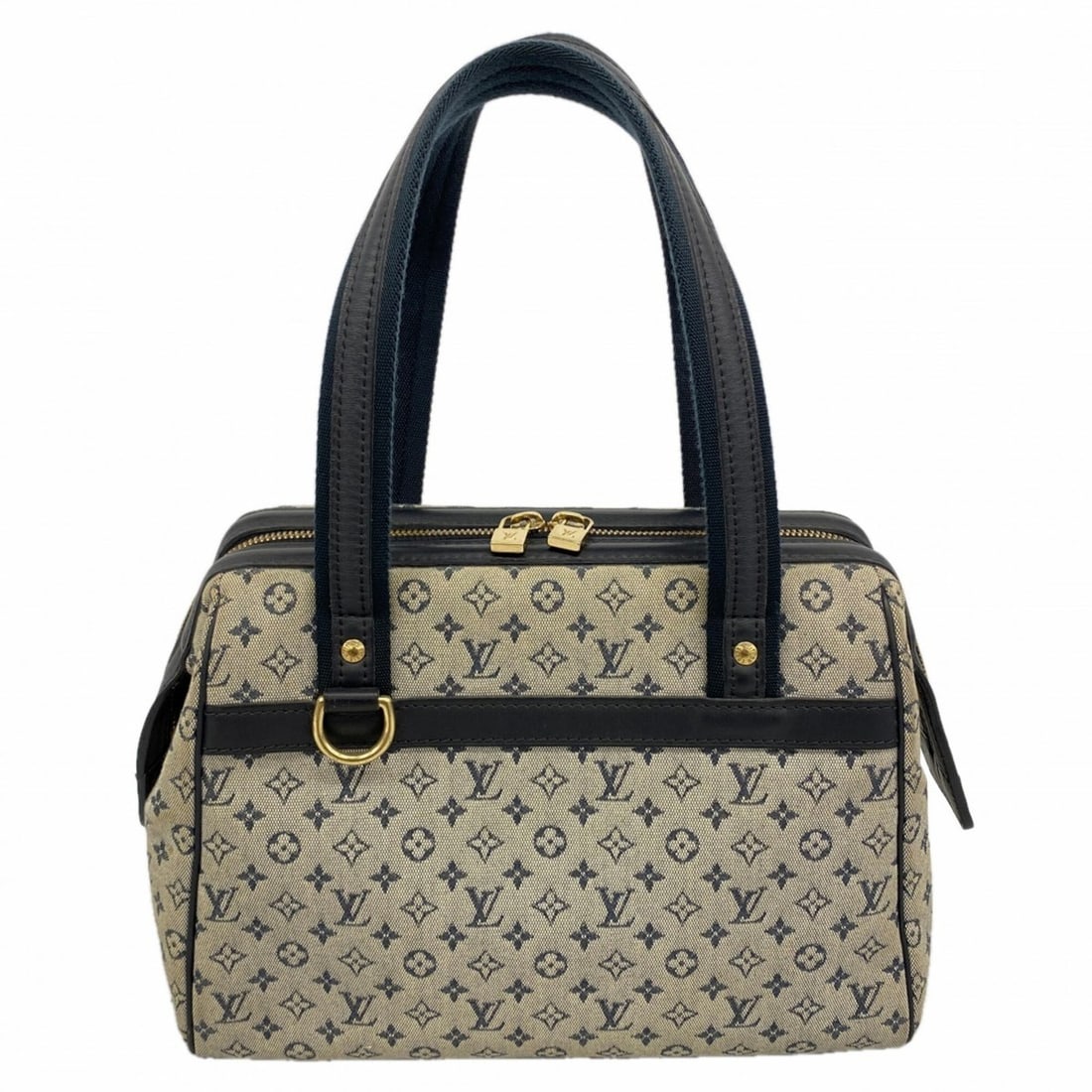 Louis Vuitton Monogram Mini Josephine PM Handbag M92214 Blue Women's: --- Catalog ---Category: SizeSize (HxWxD): 22.5cm x 27cm x 13cm / 8.85'' x 10.62'' x 5.11''Category: DesignType: HandbagColor: BlueGender: WomenCategory: GeneralMPN: M92214Brand: Louis Vuitton--- Item