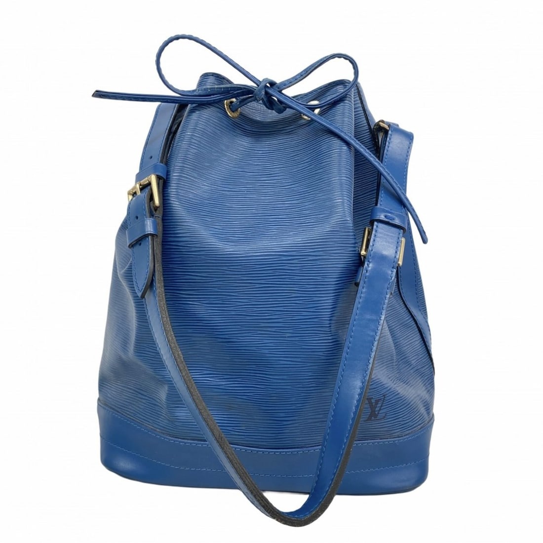 Louis Vuitton Epi Noe Shoulder Bag M44005 Toledo Blue (Women's): --- Catalog ---Category: SizeSize (HxWxD): 34cm x 27cm x 18cm / 13.38'' x 10.62'' x 7.08''Category: DesignType: Shoulder bagColor: Toledo blueGender: WomenCategory: GeneralMPN: M44005Brand: Louis Vuit