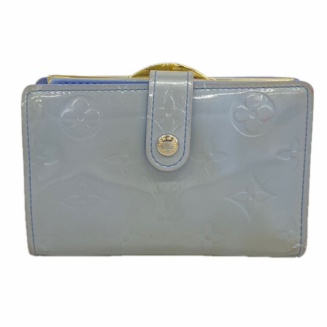 Louis Vuitton Vernis Portemonnaie Viennois Wallet M91253 Lavande Ladies: --- Catalog ---Category: SizeSize (HxWxD): 9cm x 13.5cm x 2.5cm / 3.54'' x 5.31'' x 0.98''Category: DesignType: Wallet (bi-fold)Color: BlueGender: WomenCategory: GeneralMPN: M91253Brand: Louis Vuitton