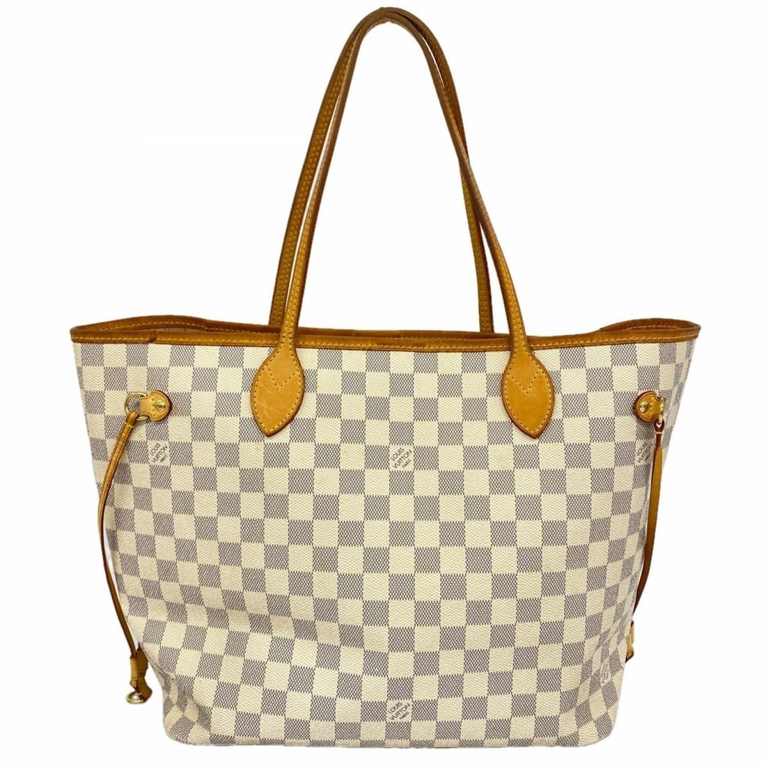 Louis Vuitton Damier Azur Neverfull MM Tote Bag N51107 White Women's: --- Catalog ---Category: SizeSize (HxWxD): 29cm x 32cm x 16cm / 11.41'' x 12.59'' x 6.29''Category: DesignType: Tote bagColor: WhiteGender: WomenCategory: GeneralMPN: N51107Brand: Louis Vuitton--- Ite