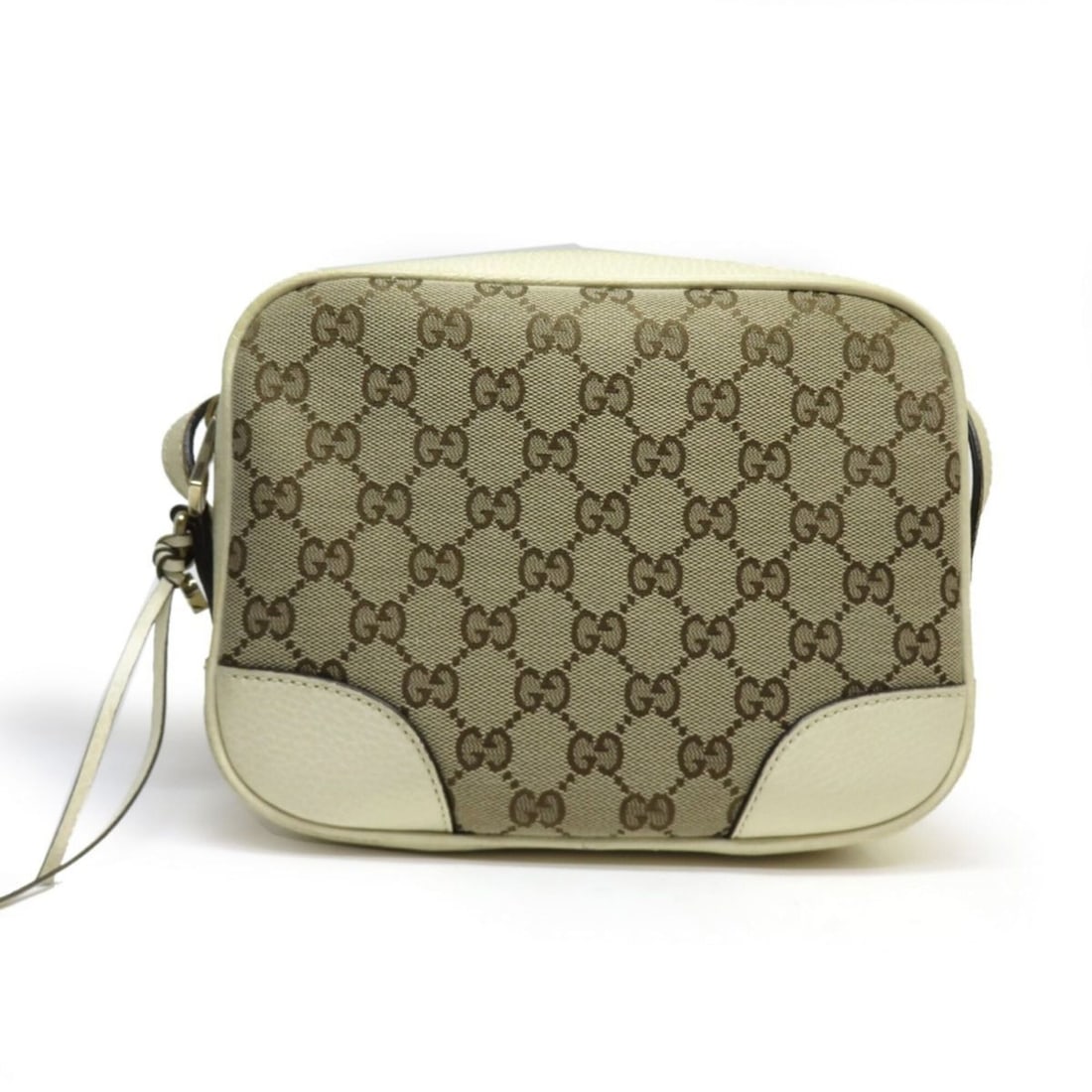 GUCCI GG Canvas Shoulder Bag Camera 449413: --- Catalog ---Category: SizeSize (HxWxD): 17cm x 20cm x 6cm / 6.69'' x 7.87'' x 2.36''Category: DesignType: Shoulder bagColor: Beige, IvoryGender: Women,MenMaterial: GG canvas Category: GeneralBrand: