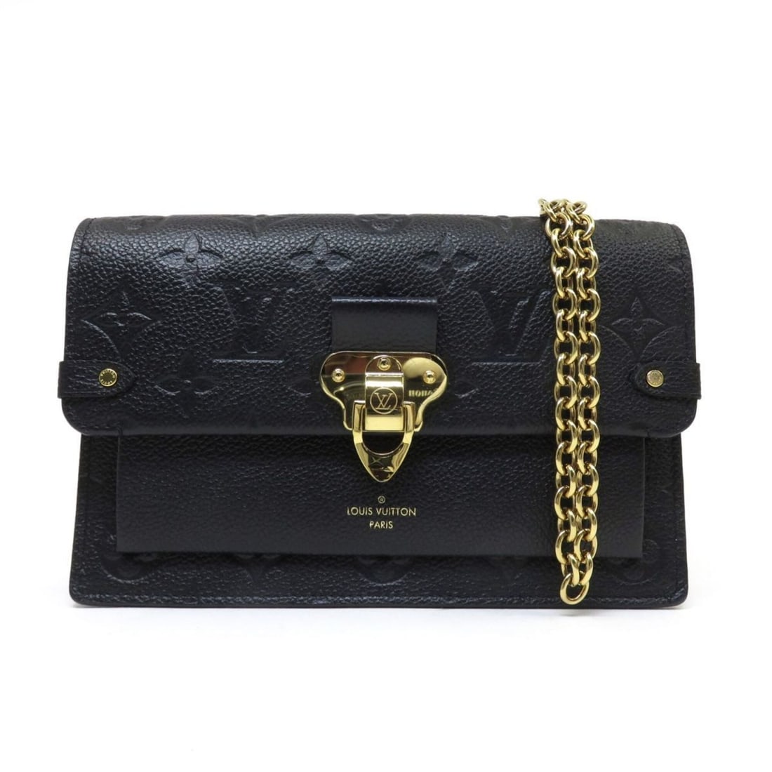 LOUIS VUITTON Louis Vuitton Monogram Empreinte Portefeuille Vavin M67839 Chain Shoulder Bag: --- Catalog ---Category: SizeSize (HxWxD): 12.5cm x 19cm x 4cm / 4.92'' x 7.48'' x 1.57''Category: DesignType: Shoulder bagColor: NoirGender: WomenCategory: GeneralBrand: Louis Vuitton--- Item List --