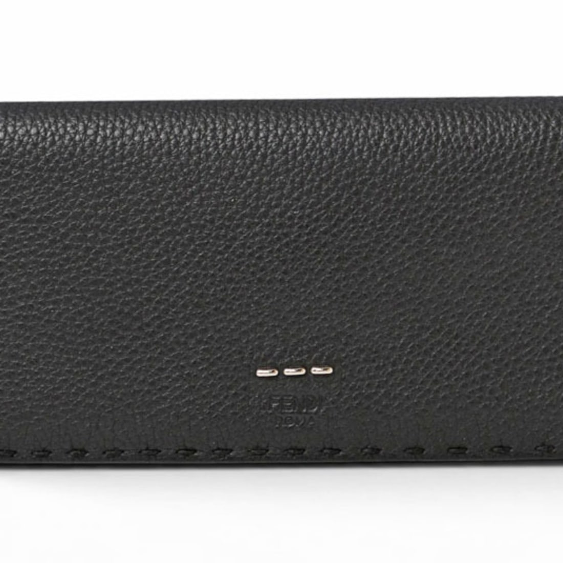 Fendi Selleria Long Wallet, FENDI 7M0186, Leather, Men's, Black: --- Catalog ---Category: SizeSize (HxWxD): 9.6cm x 19cm x 2cm / 3.77'' x 7.48'' x 0.78''Category: DesignType: Long wallet (bi-fold)Color: BlackGender: Men,WomenMaterial: Leather Category: GeneralLine: