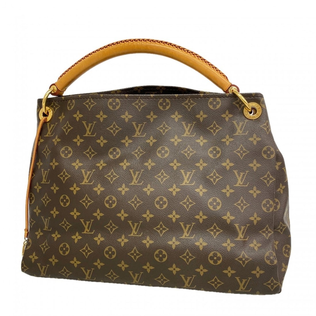 Louis Vuitton Monogram Artsy MM Shoulder Bag M40249 Brown Women's (1 of 10)